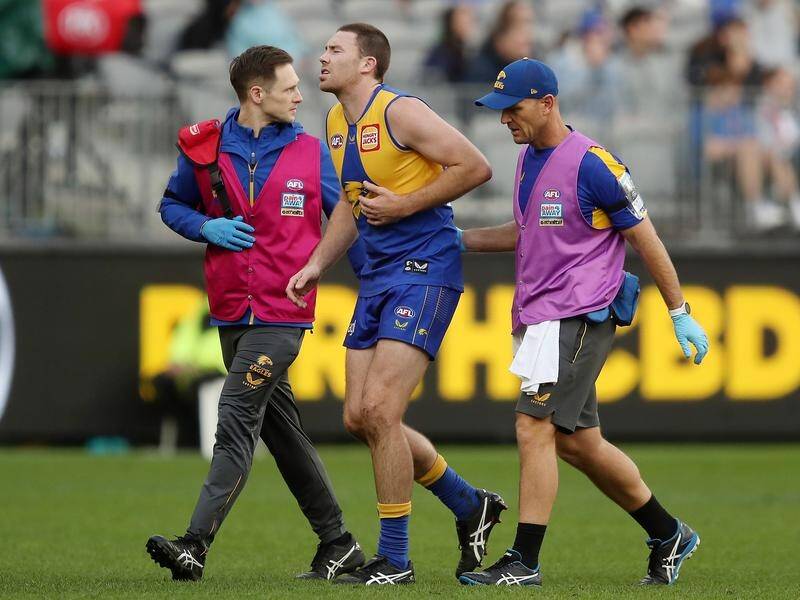 West Coast have confirmed defender Jeremy McGovern broke his ribs in their AFL loss to Geelong.