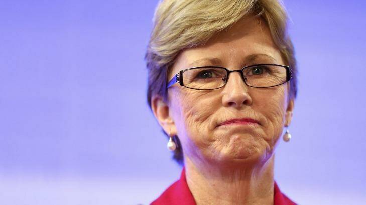 Christine Milne has called for members advocating a split to stand down. Photo: Alex Ellinghausen
