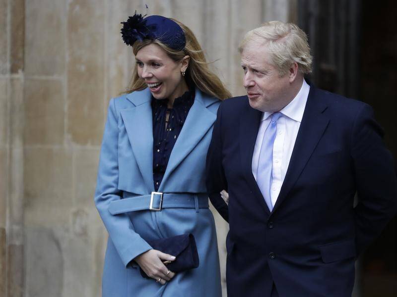 Carrie Symonds, the fiance of UK Prime Minister Boris Johnson, says she has had COVID-19 symptoms.
