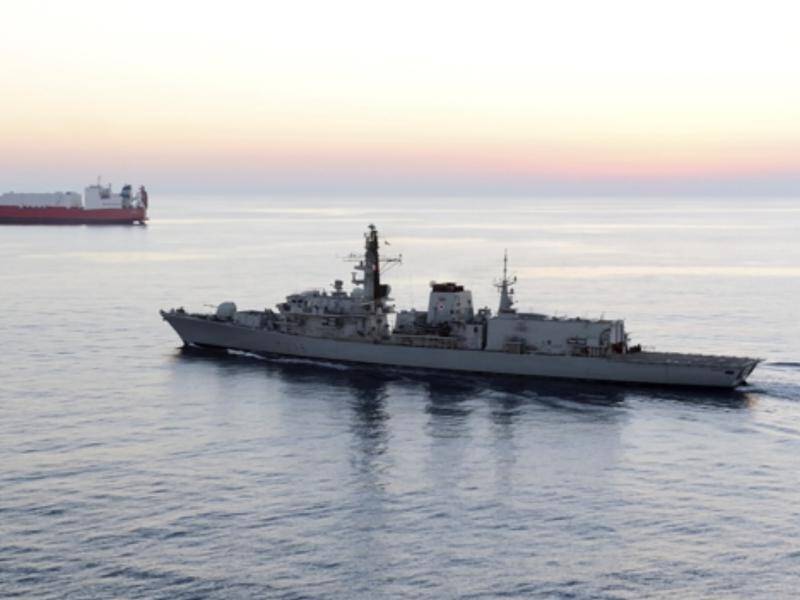 Britain is seeking to wind back a standoff with Iran over incidents in the Persian gulf.