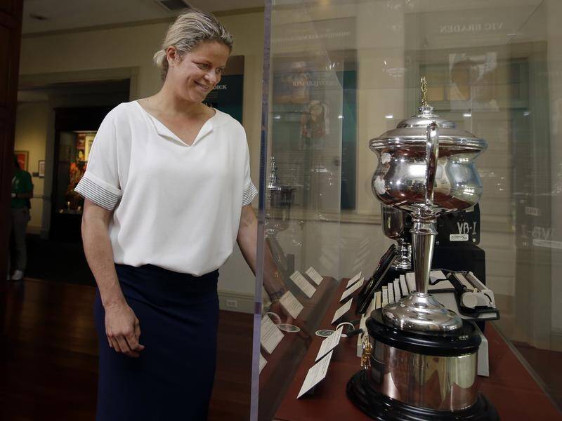 Former tennis great Kim Clijsters says Ashleigh Barty can win the Australian Open.