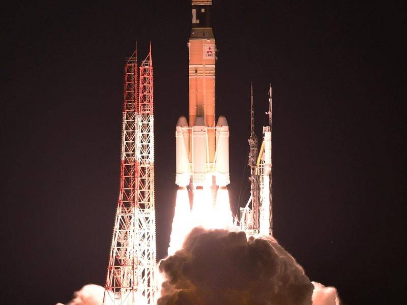 An unmanned Japanese space capsule is heading to the International Space Station with cargo.
