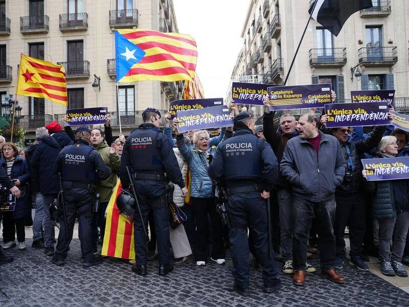 Catalan politicians involved in the vote have been persecuted by Spain since 2017. (EPA PHOTO)