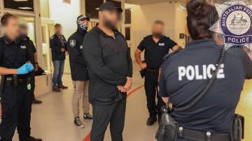 A 28-year-man, who was deported by Turkish authorities, was arrested by police in Darwin on Sunday. (HANDOUT/AUSTRALIAN FEDERAL POLICE)