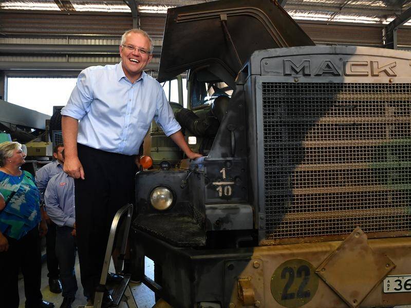 Scott Morrison unveiled the veterans pledge in Darwin, home to more than 5000 defence personnel.