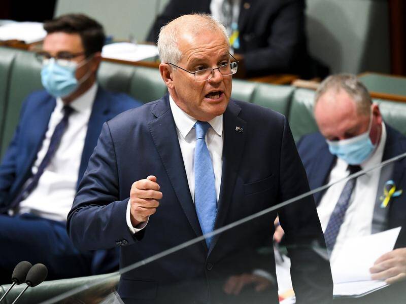 Prime Minister Scott Morrison defended the response to the flood crisis in NSW and Queensland.