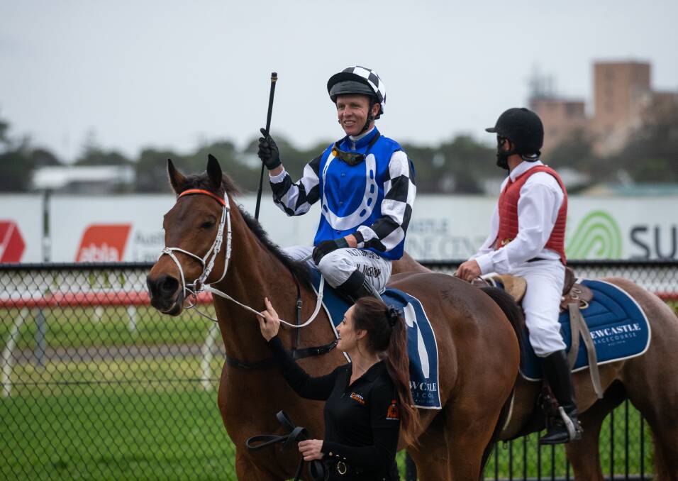 BACK: Kerrin McEvoy pictured after victory in the Newcastle Cup in September 2020. Picture: Marina Neil
