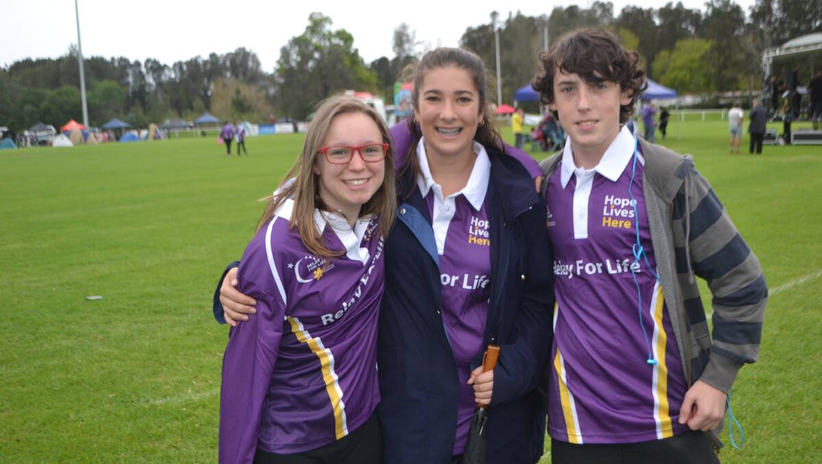 Lily Wark, Jessica Pay and Daniel Williams