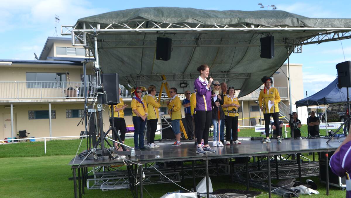 Cancer Council community relations coordinator Sarah Flynn introduced the committee 