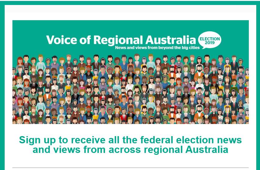 We first invited you to join us as a newsletter reader back in 2019, under the title "Voice of Regional Australia". Ah, good times. 