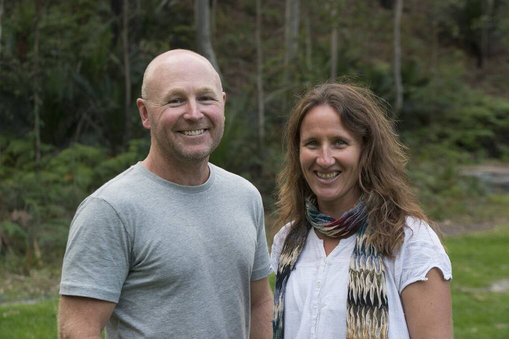 Website founders James and Prue Woodford. Picture: Supplied