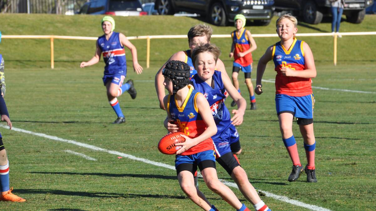 Merimbula was too strong for Narooma in the under 12s' prelim.