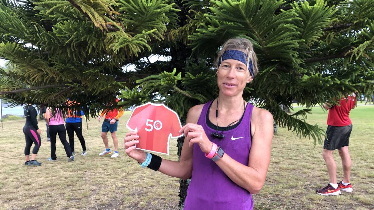 Louise Cox completed her 50th Parkrun on Saturday.