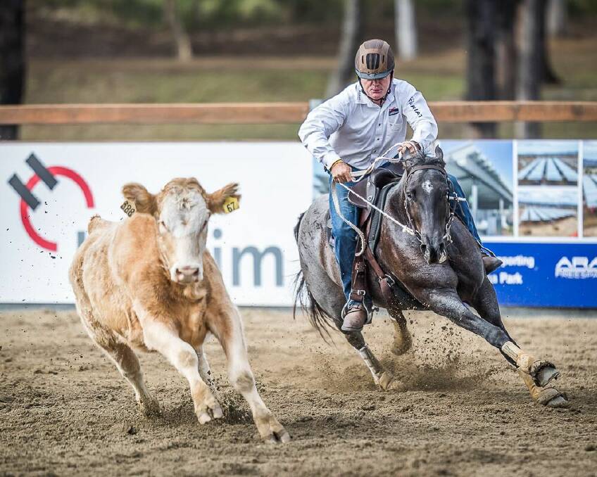 Queensland campdrafter Pete Comiskey took home the World Championship Gold Buckle Campdraft at Willinga Park in 2018.