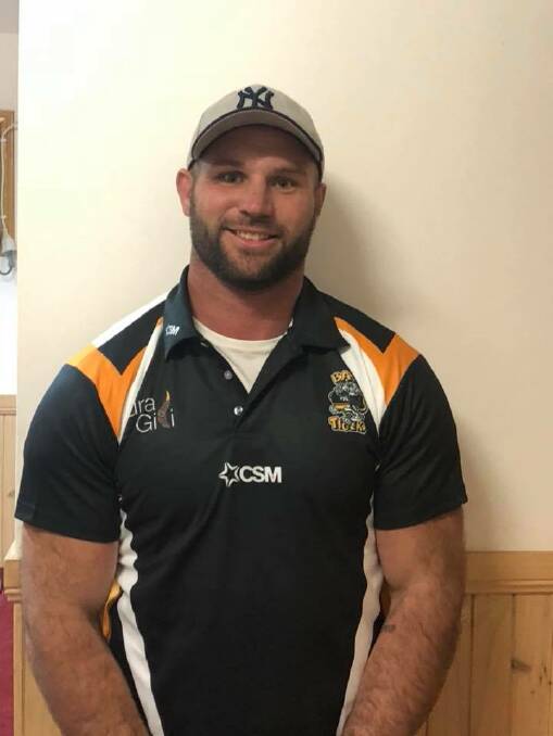 New Batemans Bay Tigers signing Brent Pike.
