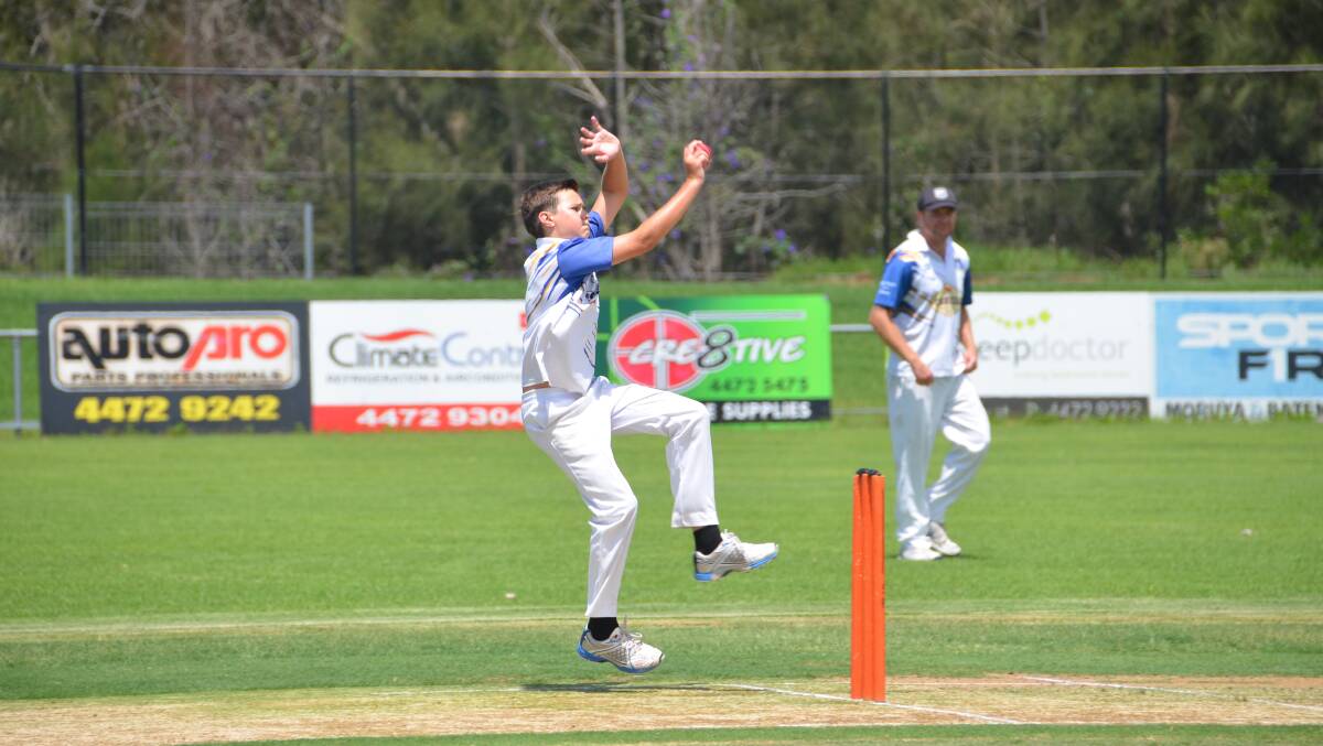 TOUGH CONDITIONS: The Ulladulla bowlers toiled hard for most of the day.