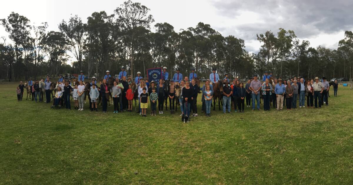 ALL SMILES: Both current and past members of the Moruya Pony Club celebrated its 60th anniversary in November.