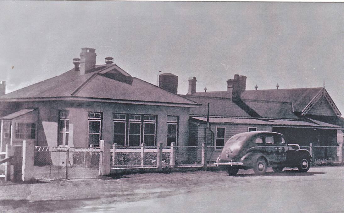 Health service boost: The cottage hospital in Moruya circa 1937. The town's first temporary hospital was established in a private rented house in the 1880s.