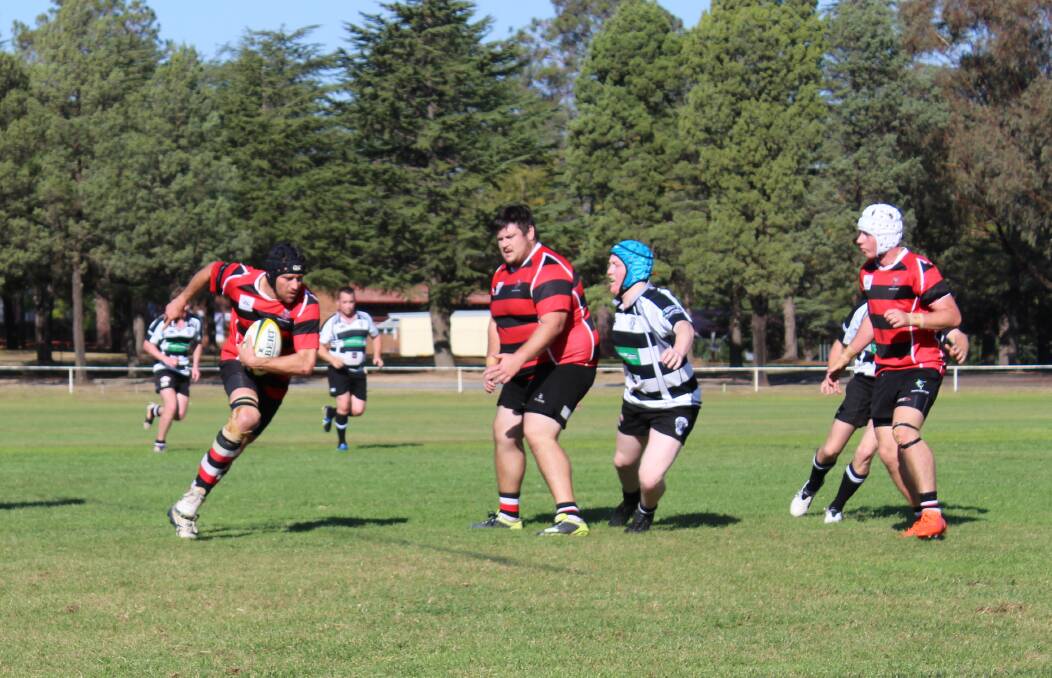 The Batemans Bay Boars take on the Yass Rams in a match from the 2018 season.