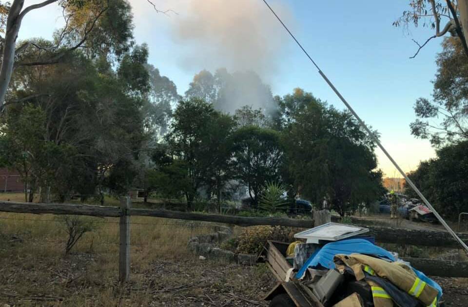 Moruya Fire and Rescue responded to a car fire in Moruya on the afternoon of Tuesday, July 2. Photo: Fire and Rescue NSW Station 384 Moruya.