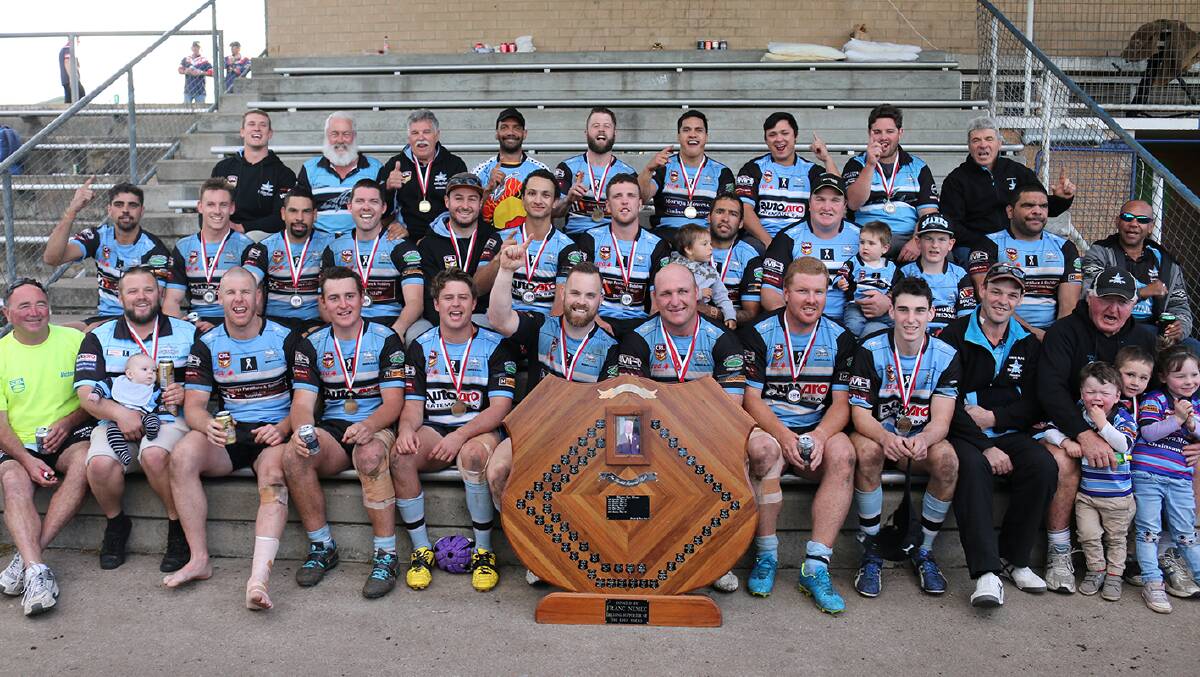 The Moruya Sharks last won the Group 16 premiership in 2016, but have a great chance of winning another one this year. Photo: Jacob McMaster