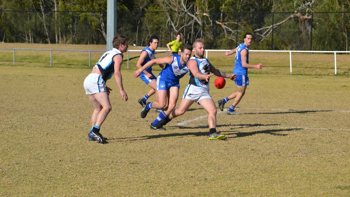 MAKE IT ELEVEN: The Seahawks are guaranteed a top-three finish after Saturday's 35-point victory over the ANU Griffins at Hanging Rock Oval.