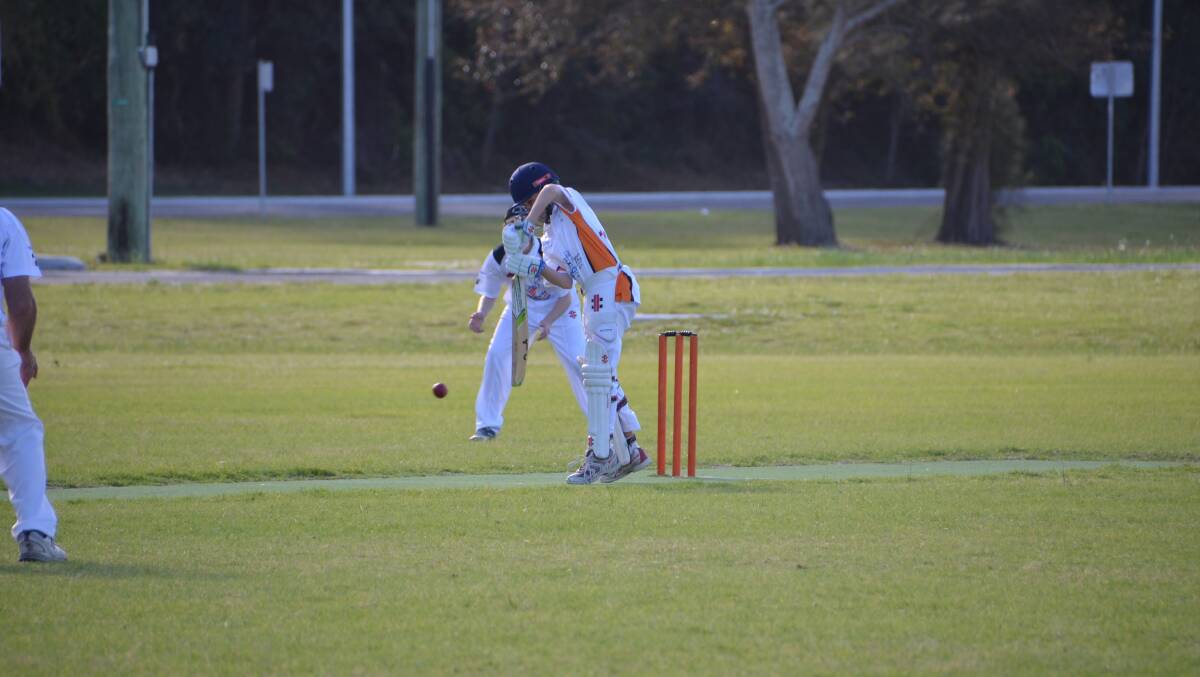 BLOCKED: Batemans Bay's fourth-grade side fell nine-runs short of victory against Berry-Shoalhaven Heads in their season opener at Hanging Rock Oval.
