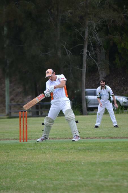 PATIENCE: Pat Griffin's 64 paced Batemans Bay's innings.