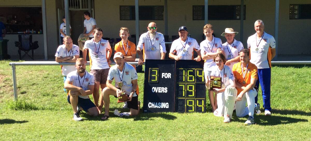 CHAMPIONS: Batemans Bay's third grade side won the club's inaugural championship in the Shoalhaven competition last summer.