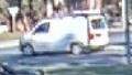 Police are looking for the driver of this white van. Photo: South Coast Police District.