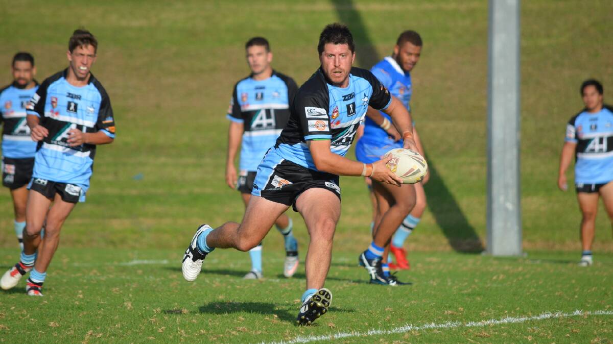 Chris Rose was impressive in the Sharks 14-12 win over Bombala.