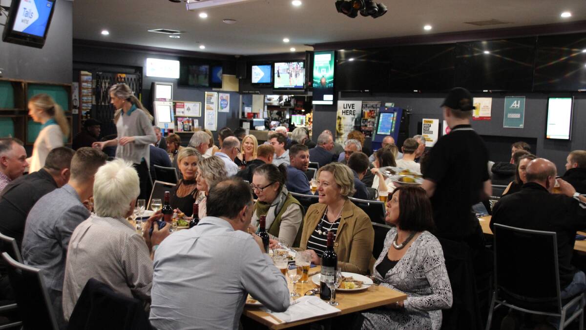 A GREAT CAUSE: About 70 people packed out Moruya's Adelaide Hotel on Friday, June 1, helping raise more than $20,000 for the Allard family.