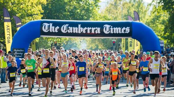Australian Running Festival races into Canberra