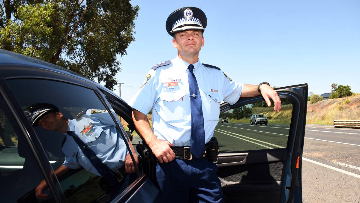 RULE BOOK: Traffic Tactician Inspector Ben Macfarlane has highlighted some of the road rules motorists might have missed. Photo: BELINDA SOOLE