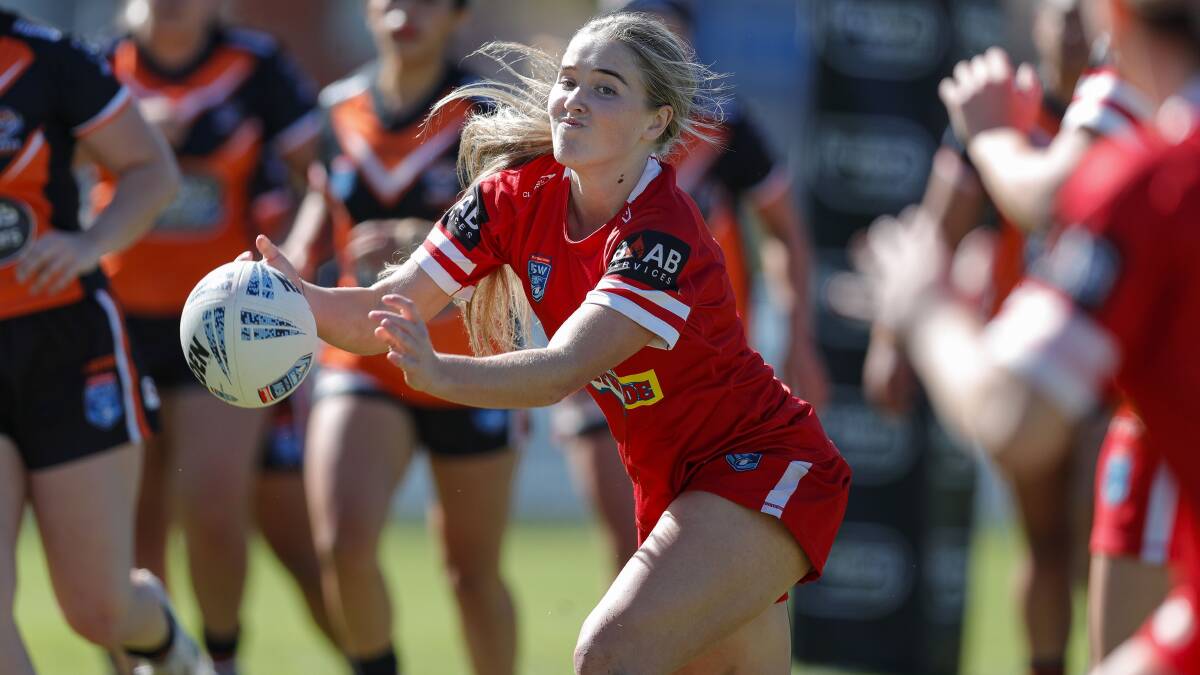 ALL CLASS: Lily Rogan is set to work her way up the rugby league ladder. Photo: Bryden Sharp Photography.