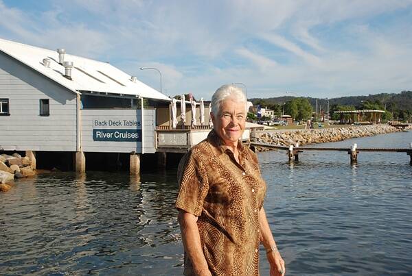 TIDAL SURGE:  Robin Innes was living in The Boatshed in May 1960, when a tsunami, or tidal surge, hit Batemans Bay after an earthquake in Chile.
